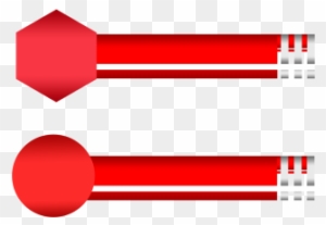 Vector Banner For Video Ribbon, Shape, Design, Vector - Banner Design Shape Png