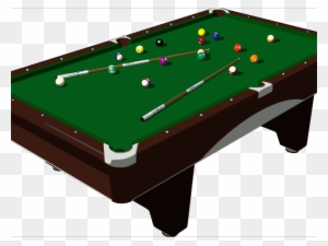 Table Clipart Ball - Blackball (pool)