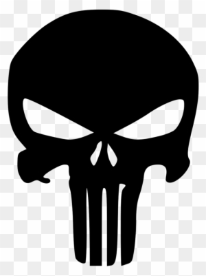 Halloween Harley Quinn Clipart Pumpkin Stencil For - Punisher Skull Silhouette