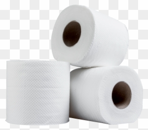 Transparent Paper Rolls - Toilet Paper Roll Png