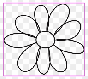 Best Flower Template Clipart - Things To Draw When Your