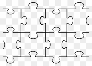 8 puzzle pieces template