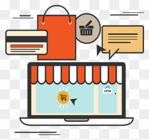 Online Store - Online Shop Vector Png
