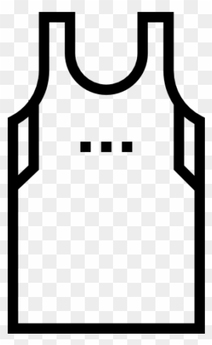 Clip Transparent Basketball Jersey Clipart - Basketball Jersey Icon