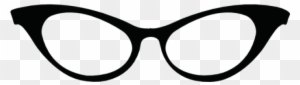 Eyeglasses Clipart Png - Cat Eye Glasses Png
