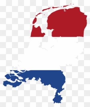 Netherlands, Holland, Dutch, Country, Europe, Flag - Netherlands Flag Map