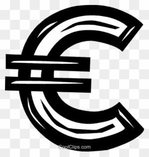 Euro Symbol Royalty Free Vector Clip Art Illustration - Us Dollar Symbol