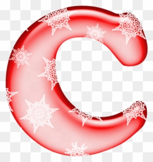 28 Collection Of Letter C Clipart Christmas - Letter C Christmas Font ...