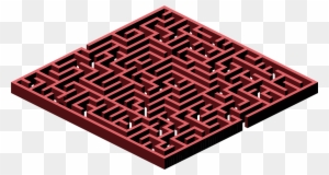 Maze - Clipart - Roblox The Labyrinth Map