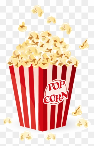 Popcorn Cinema Film Clip Art - Pop Corn Cinéma Illustration