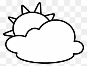 Weather Clipart Black And White, Transparent PNG Clipart Images Free