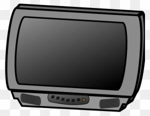 Television Tv Clipart, Vector Clip Art Online, Royalty - Dibujo De Una Television