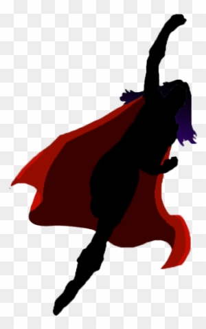 Superhero Silhouette Clip Art, Transparent PNG Clipart Images Free