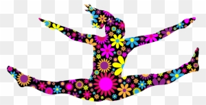 Jumping Girl Silhouette 2 - Jumping Girl Png
