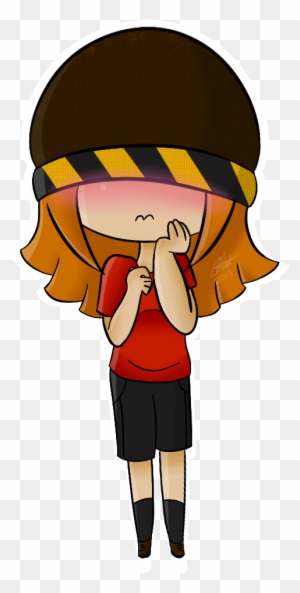 nervous girl clipart