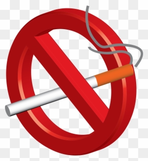 Smoking Clipart No Smoking - No Smoking Sign 3d