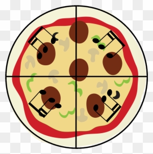 Made For Music Teachers - Musical Fractions Pizza