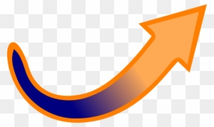 Blue Orange Arrow Clip Art At Clkercom - Blue And Orange Arrow