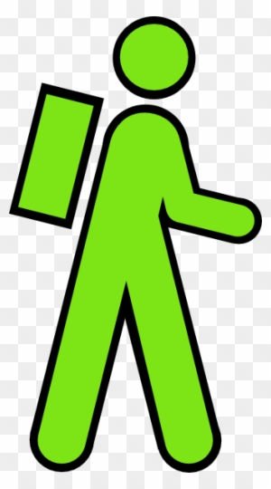 green stick man cartoon