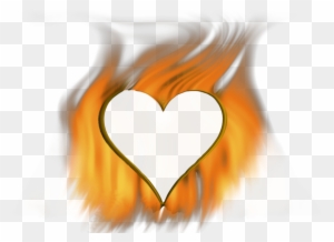 X Blue Fire X Deviantart Heart Drawings With Fire Free Transparent Png Clipart Images Download