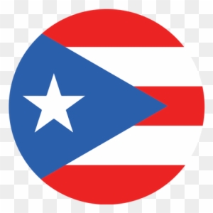 Puerto Rico Flag Knob Sticker - Puerto Rico Flag Icon