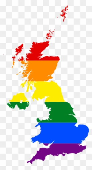 Lgbt Map Of Britain - Map Of Uk