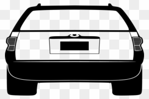 Vehicle License Plate Recognition System Vlpr Img - Back Car Clipart Png
