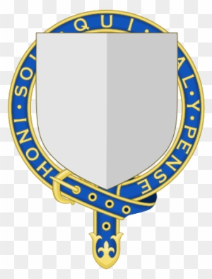 Members Of The Order May Encircle Their Heraldic Arms - Order Of The Garter Heraldry