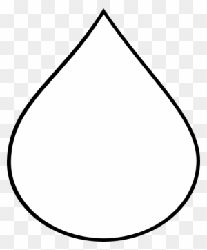 Water Drop Vector White