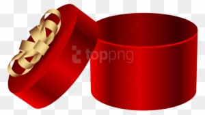 Free Png Red Open Round Gift Box Png Images Transpa - Open Gift Box Png