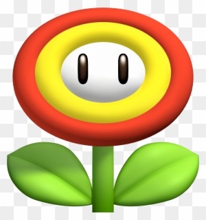 mario fire flower coloring pages