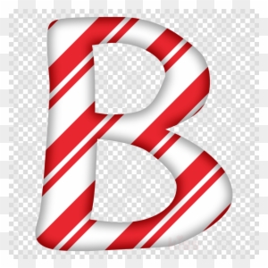 Christmas Alphabet Letters Png Clipart Santa Claus - Candy Cane Letter