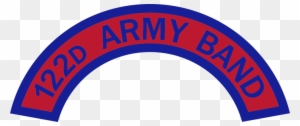 122nd Army Band Tab - 122nd Army Band