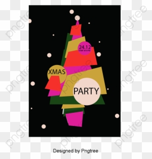 Abstract Shining Christmas Tree Made Of Light Spots - Kids Party Wear