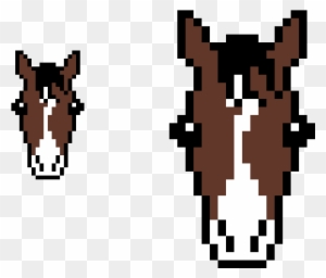 Horses Dessin Pixel Art Cheval Free Transparent Png Clipart Images Download