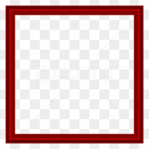 Free Png Download Red Border Frame Clipart Png Photo - Red Square Border Transparent