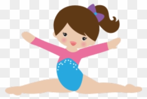 Gymnast Clipart Gymnastics Coach Clipart Gymnast In Splits Free Transparent Png Clipart Images Download