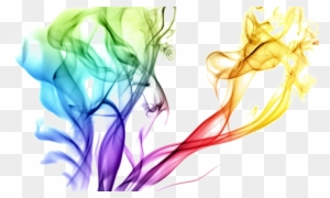 Colorful Smoke Transparent Png - Rainbow Smoke Png Transparent