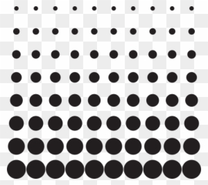 Scale - Halftone Pattern Gradient Dots Png
