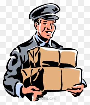 Delivery Clipart Male Person - Delivery Man Free Clip Art