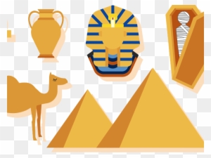Egyptian Clipart Pyramids - Ancient Egyptian Pyramid Mummy