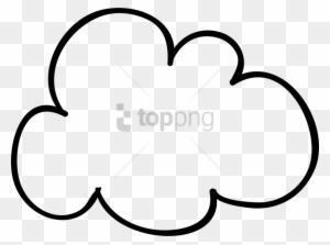 Free Png Hand Drawn Cloud Png Image With Transparent - Hand Drawn Cloud Png