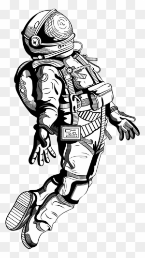 #astronauta #espaço #space #nasa - Astronaut Drawing - Free Transparent