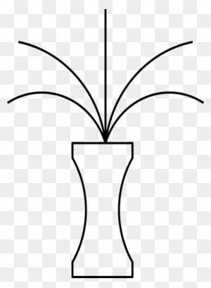 Leaf Line Plant Stem Angle - Line Art