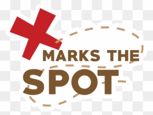 X Marks The Spot Png - Cross