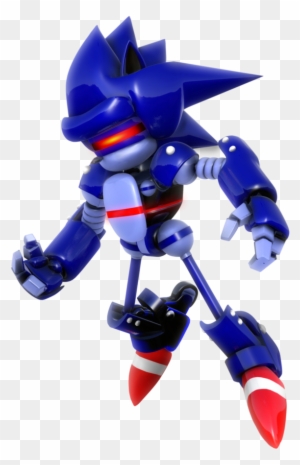 Sonic Render By Nibroc - Mecha Sonic 3d Model