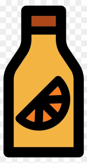 Svg - Juice Bottle Icon Png