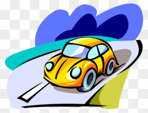 Vector Illustration Of Volkswagen Beetle Car Automobile - Car