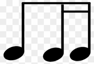 Small 1 Eighth Note And 2 Sixteenth Notesti - Eighth Sixteenth Note