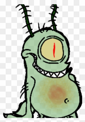 Plankton Spongebob Clipart Pictures Png Plankton Spongebob - Plankton From Spongebob Drawing